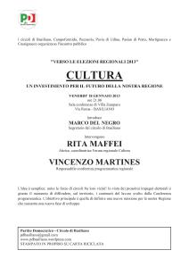 Locandina-Volantino Cultura - 18.01.2013